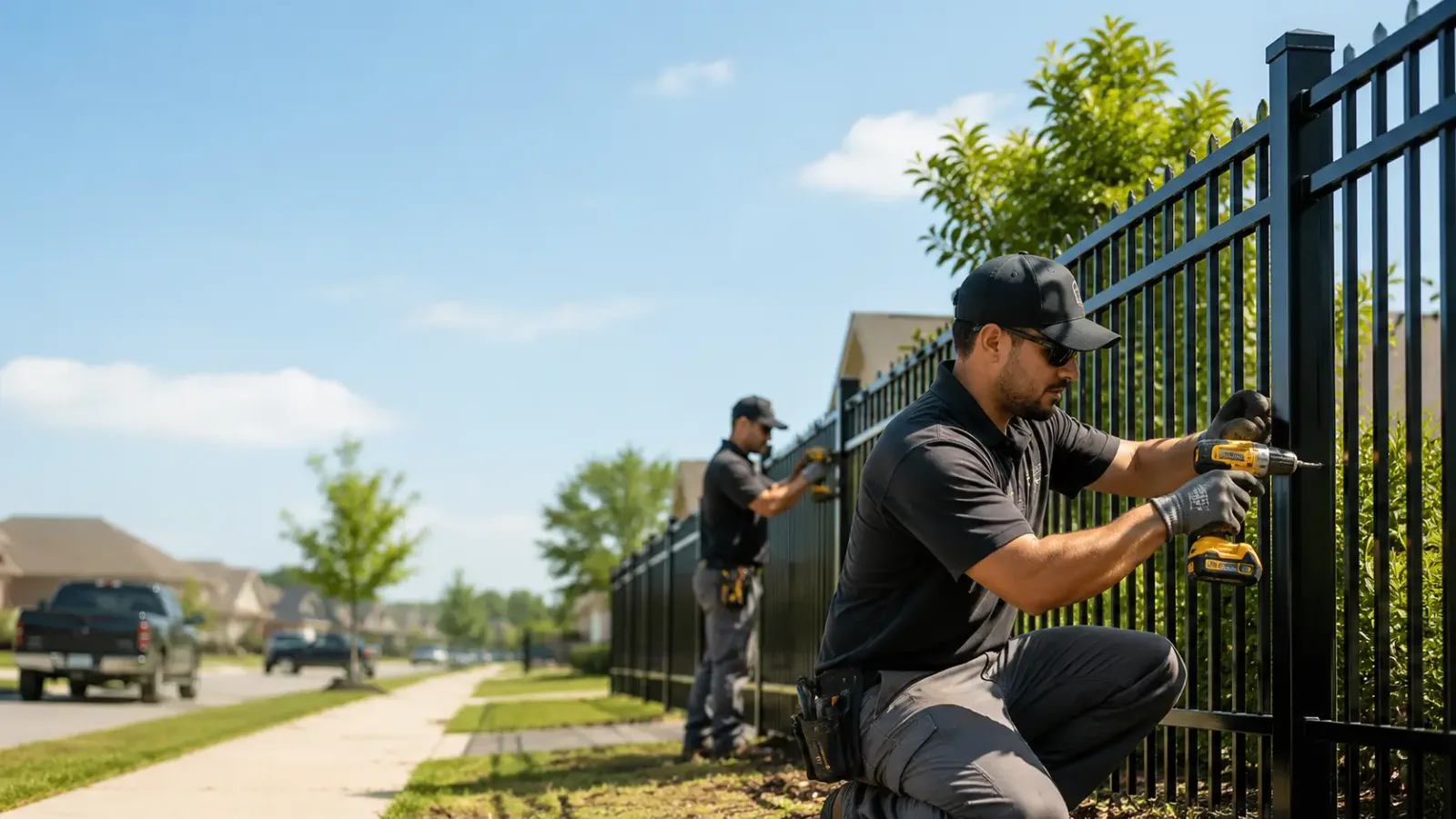 Metal Fence Installation in Tuscola, TX